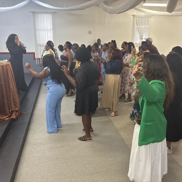 Breakfast fellowship at Hope Deliverance Center