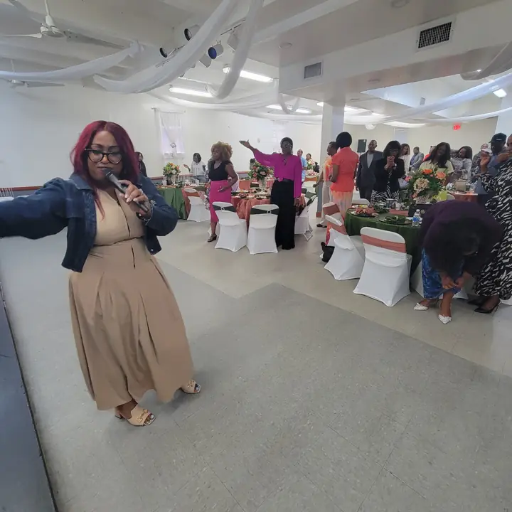 Breakfast fellowship at Hope Deliverance Center
