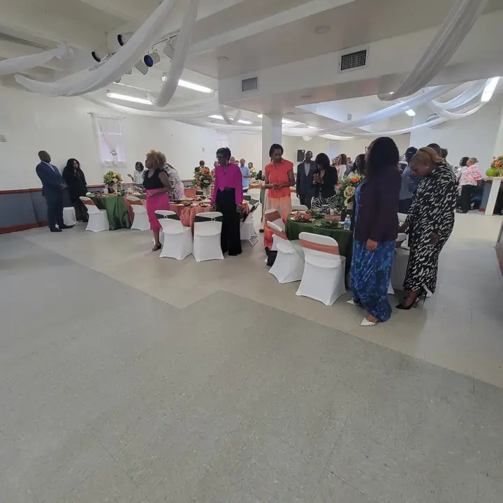 Breakfast fellowship at Hope Deliverance Center